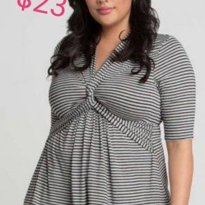 Cadee onyx & charcoal twist top